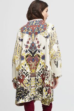 Abrigo en Jacquard floral