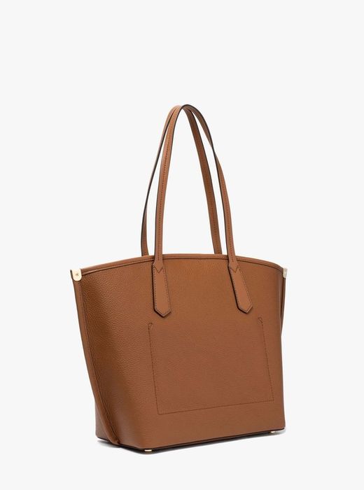 Bolso de piel granulada