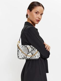 Bolso estampado piton