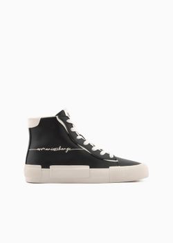 Bota aspecto bicolor