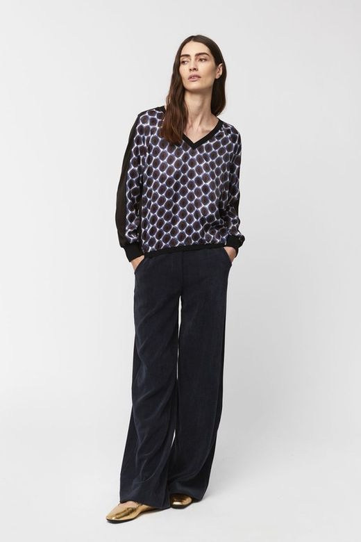 Camisa estampado geometrico