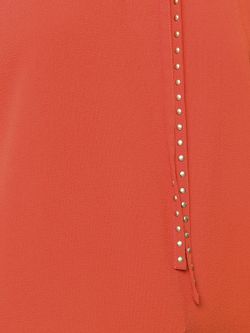 Camisa mao con tachas rojo