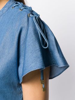 Camisa mao trenza hombros