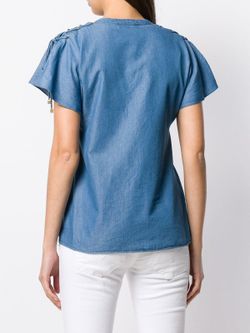 Camisa mao trenza hombros