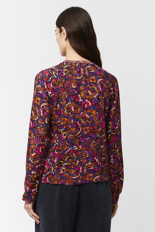 Camisa pico estampado