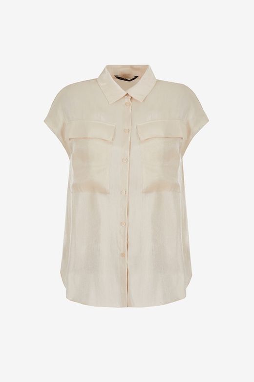 Camisa satinada