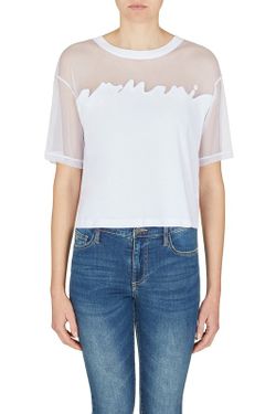 Camiseta de corte crop