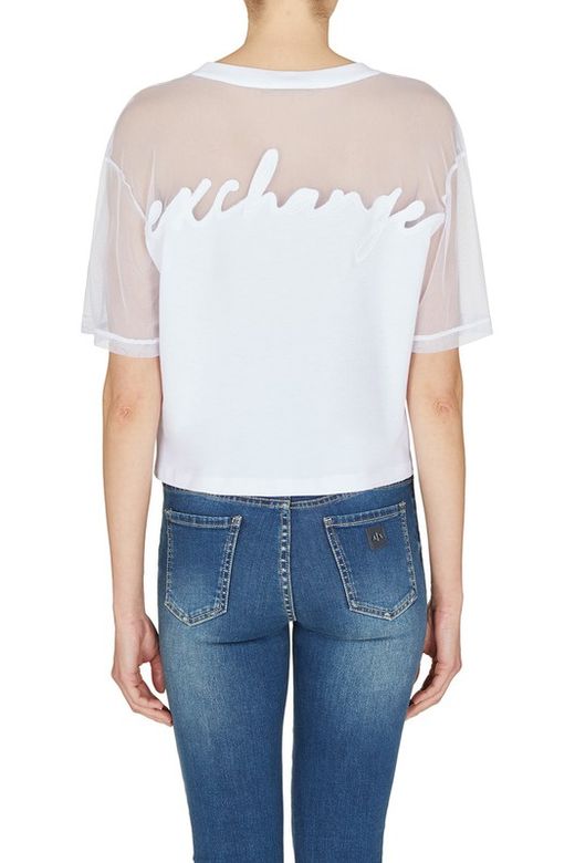 Camiseta de corte crop