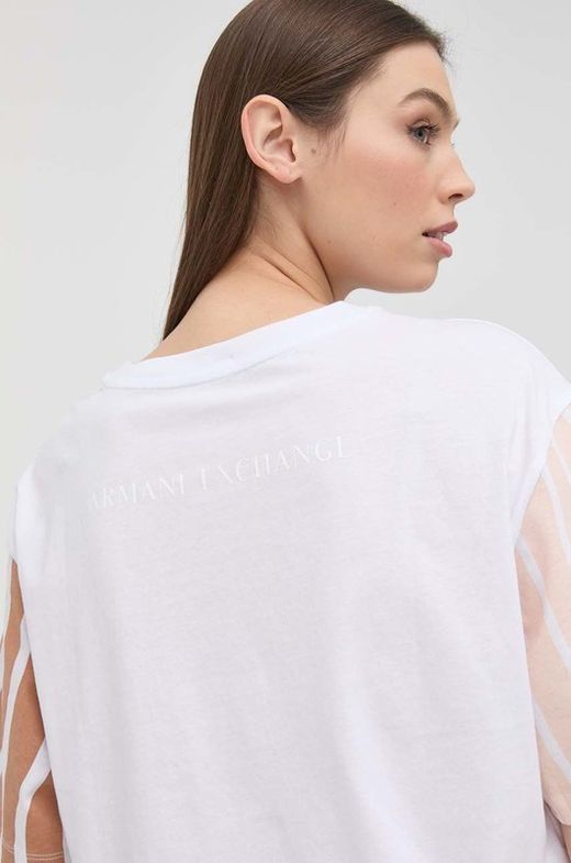 Camiseta en tejido estampado