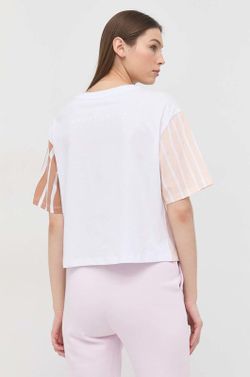 Camiseta en tejido estampado