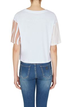 Camiseta en tejido estampado
