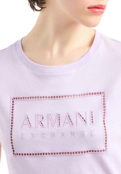 Camiseta perforada con logo