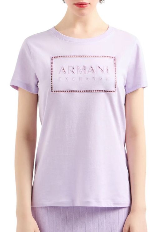 Camiseta perforada con logo