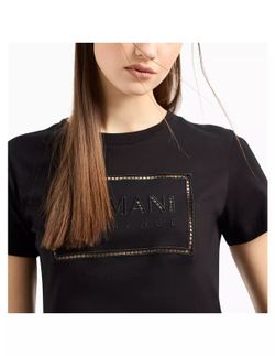 Camiseta perforada con logo
