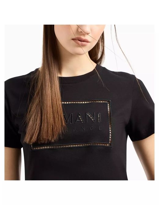 Camiseta perforada con logo