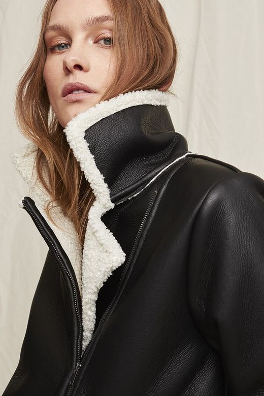 Cazadora con borreguillo