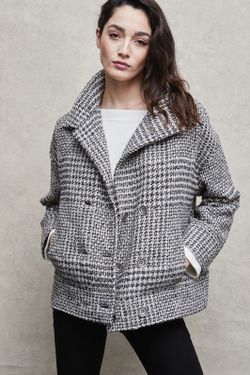 Cazadora cuadros gales