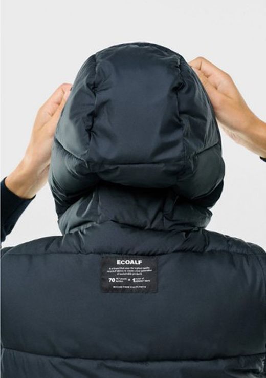 Chaleco acolchado largo