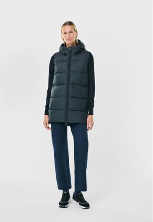 Chaleco acolchado largo