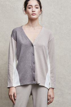 Chaqueta punto tricolor