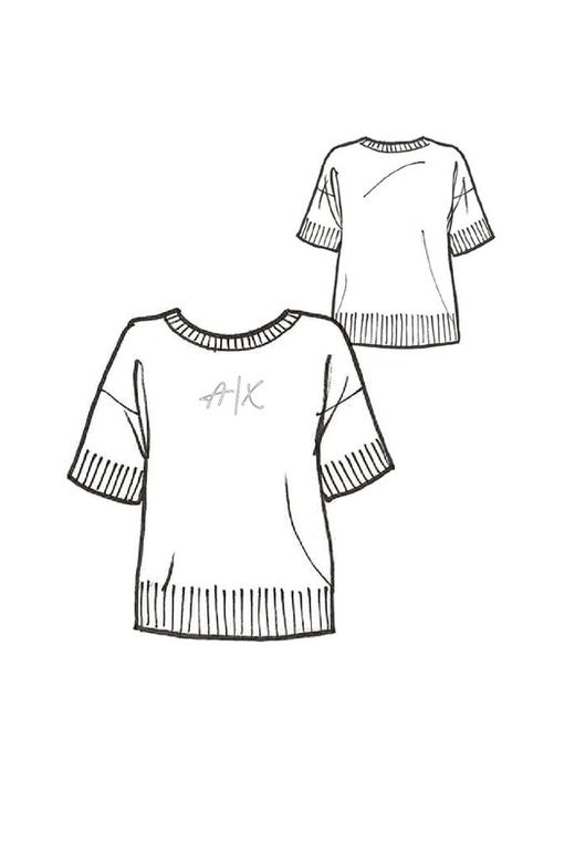 Jersey cuello caja