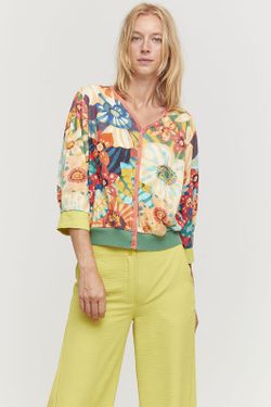 Pantalon Crepe Amarillo