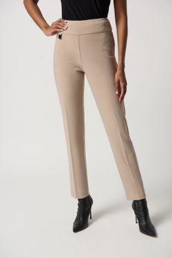 Pantalon en tejido punto sedoso