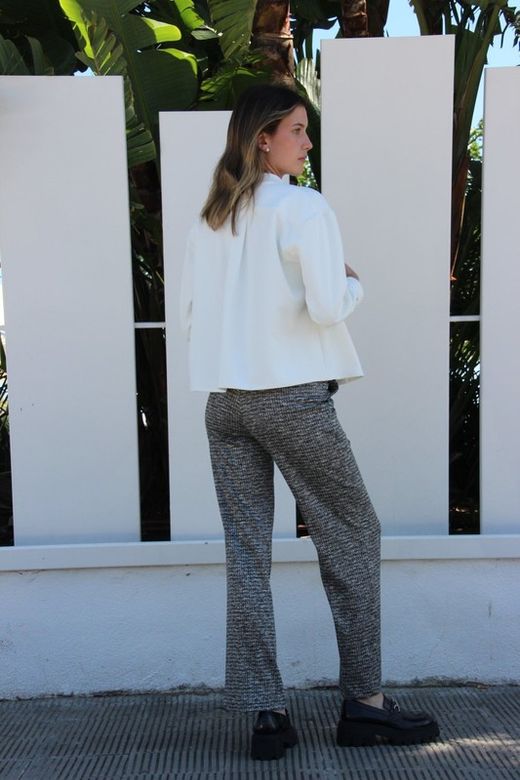 Pantalon jacquard