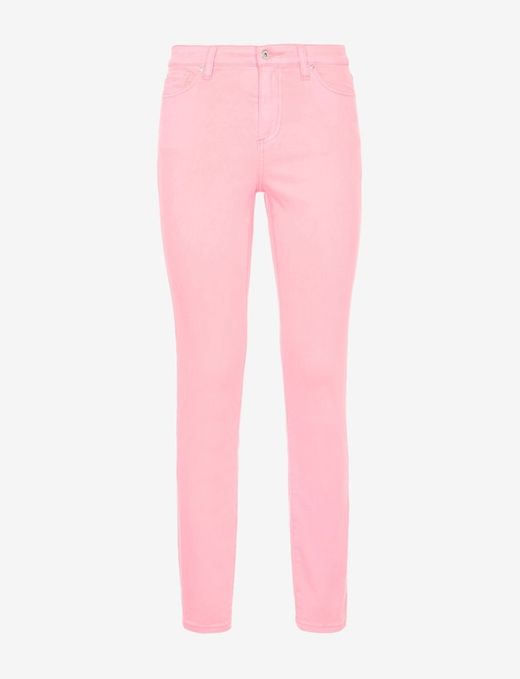 Pantalón pitillo rosa
