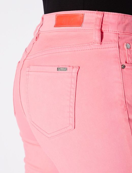 Pantalón pitillo rosa