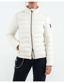 Parka corta acolchada sin capucha