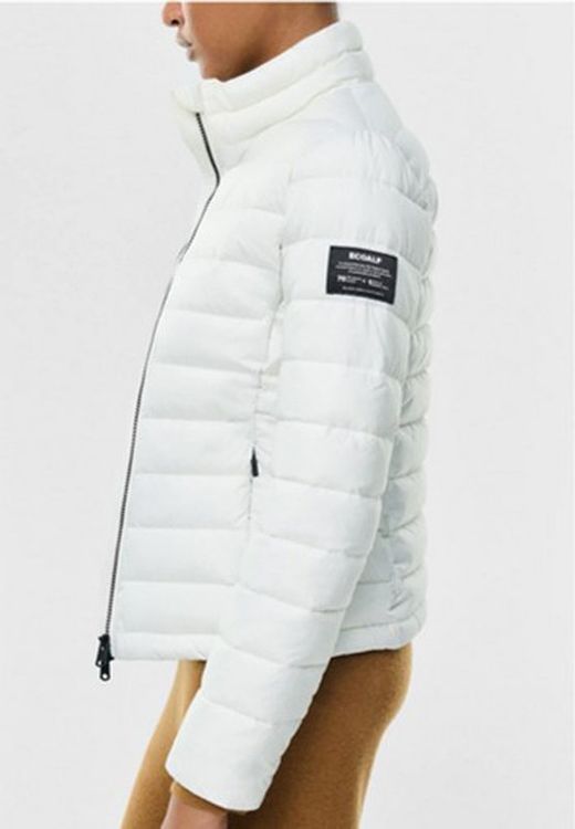 Parka corta acolchada sin capucha