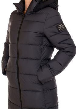 Parka larga acolchada
