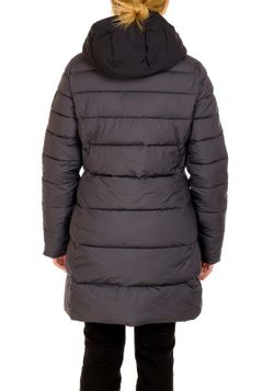 Parka larga acolchada