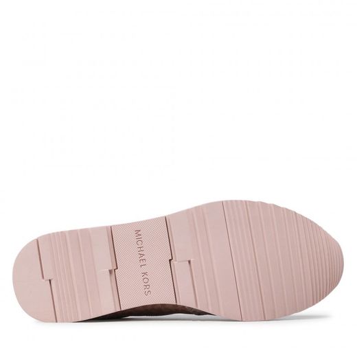 Sneaker con paneles de impresión del monograma MK