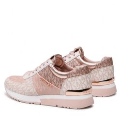 Sneaker con paneles de impresión del monograma MK