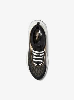 Sneaker Dara estampado con logotipo y lona