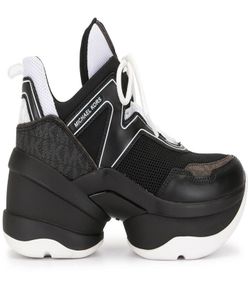 Sneakers Olympia con plataforma partida