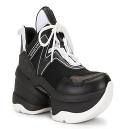 Sneakers Olympia con plataforma partida