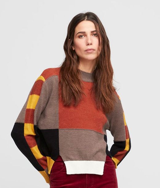 Sueter bloques color