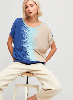 Sueter de punto de bambu