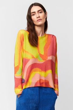 Sueter estampado cachemire