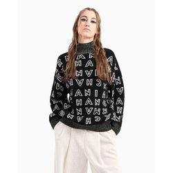 Sueter Jacquard estampado