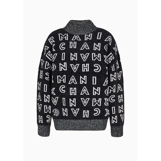 Sueter Jacquard estampado