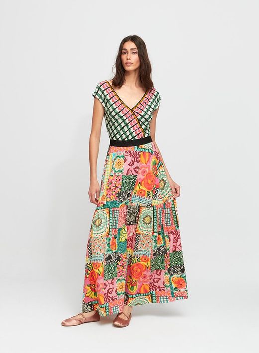 Top de punto con estampado