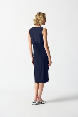 Vestido cocoon de punto de seda