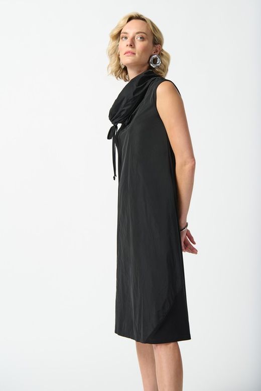 Vestido cocoon de punto sedoso